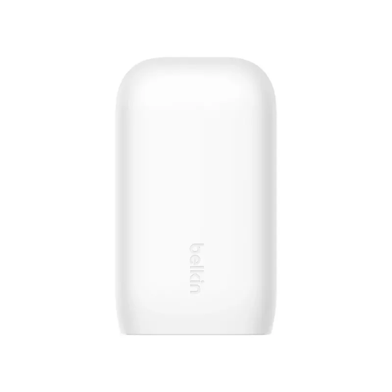 BELKIN seinälaturi - BoostCharge - USB-C 3-porttinen laturi - PPS 67W - valkoinen