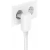 BELKIN seinälaturi - BoostCharge - USB-C 3-porttinen laturi - PPS 67W - valkoinen