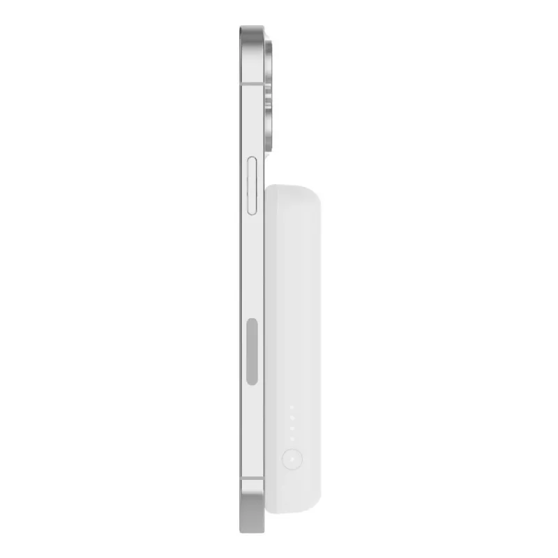 BELKIN magneettinen langaton varavirtalähde 5 000 mAh valkoinen