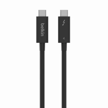 BELKIN Thunderbolt 4 -kaapeli USB-C musta USB-C 40 Gbit/s 100W Active 2 m