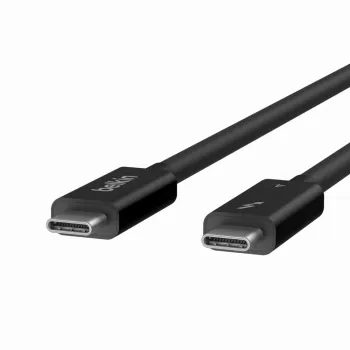 BELKIN Thunderbolt 4 -kaapeli USB-C musta USB-C 40 Gbit/s 100W Active 2 m