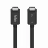 BELKIN Thunderbolt 4 -kaapeli USB-C musta USB-C 40 Gbit/s 100W Active 2 m