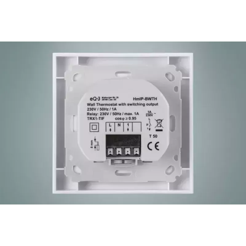 Termostaatti Homematic IP HmIP-BWTH RF valkoinen