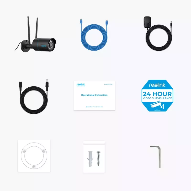IP-valvontakamera Reolink W320-B 5MP ulkokäyttöön