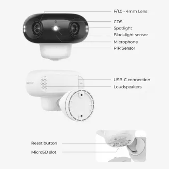 IP-valvontakamera Reolink Argus Series B740X IP66