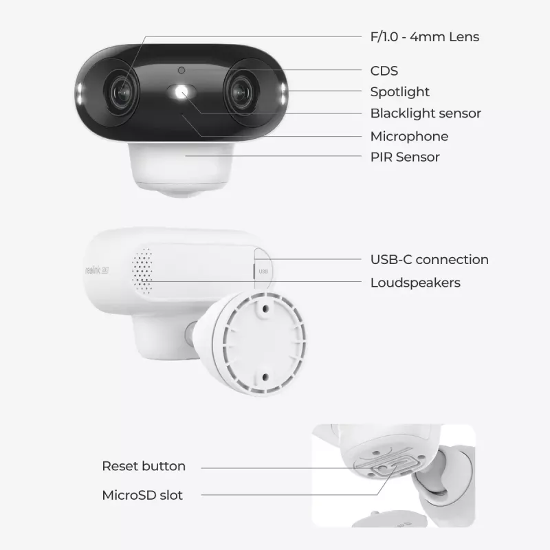 IP-valvontakamera Reolink Argus Series B740X IP66