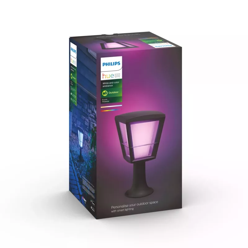 Philips Hue White and colour ambience Econic Outdoor jalustavalaisin