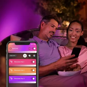 Ulkoseinävalaisin Philips Hue White and colour ambiance Resonate