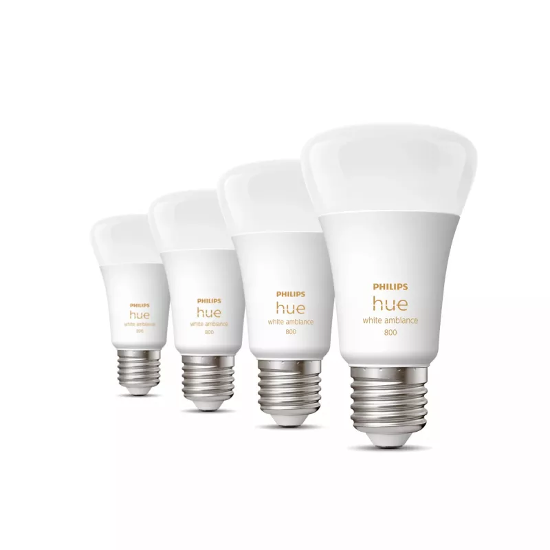 Philips Hue White ambience 4 kpl:n pakkaus E27 Bluetooth Zigbee älylamppu