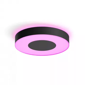 Älykäs kattovalaisin Philips Hue Infuse large musta – White and Color Ambiance, Bluetooth, Ø425×86 mm, 50–60 Hz