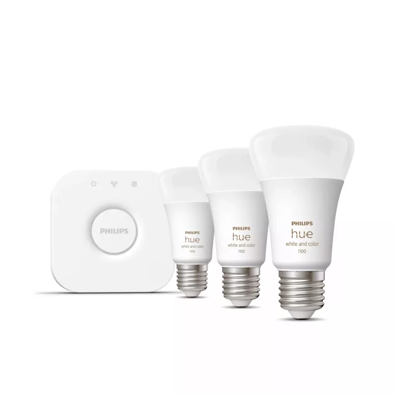 Älyvalaistuksen aloituspaketti Philips Hue White and Colour Ambiance E27 Bluetooth Zigbee