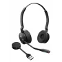 Jabra Engage 55 SE - USB-A UC Stereo, EMEA/APAC, langaton, 40 - 16000 Hz, toimisto/callcenter, 83 g, kuulokkeet, musta
