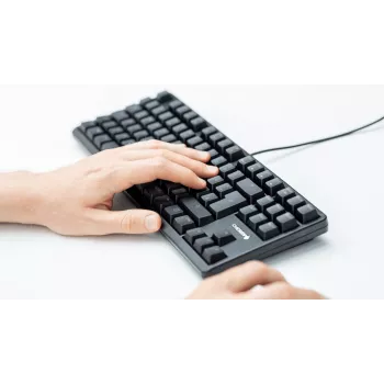 CHERRY G80-3000N RGB TKL näppäimistö yleiskäyttöön USB QWERTZ saksa musta