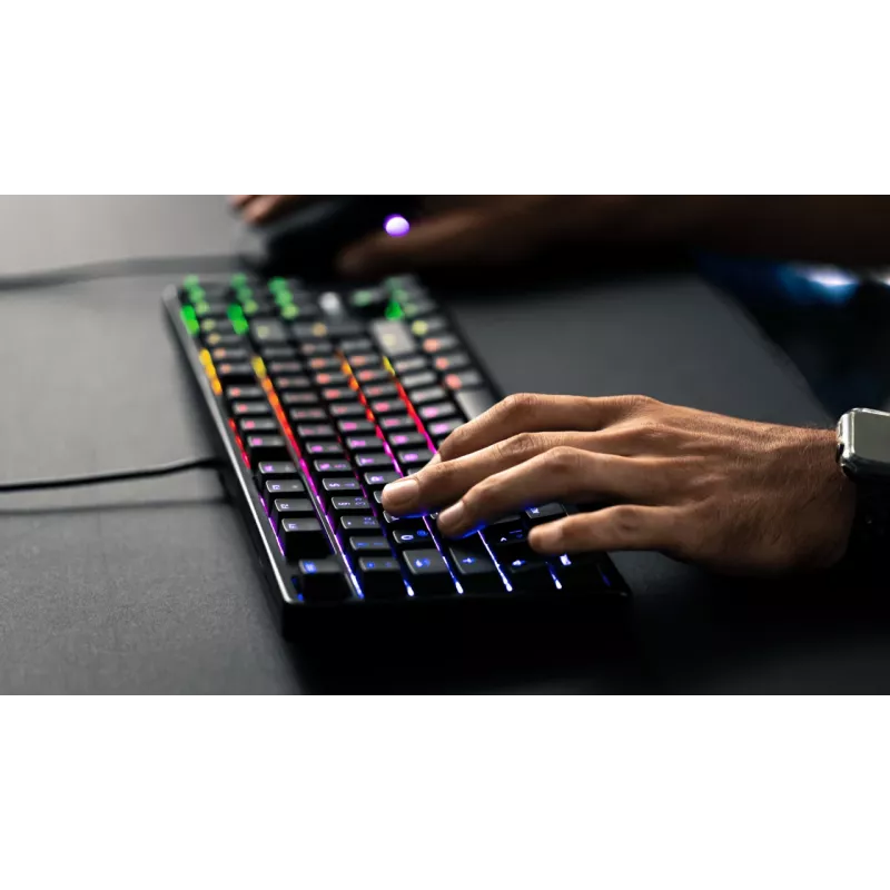 CHERRY G80-3000N RGB TKL näppäimistö yleiskäyttöön USB QWERTZ saksa musta