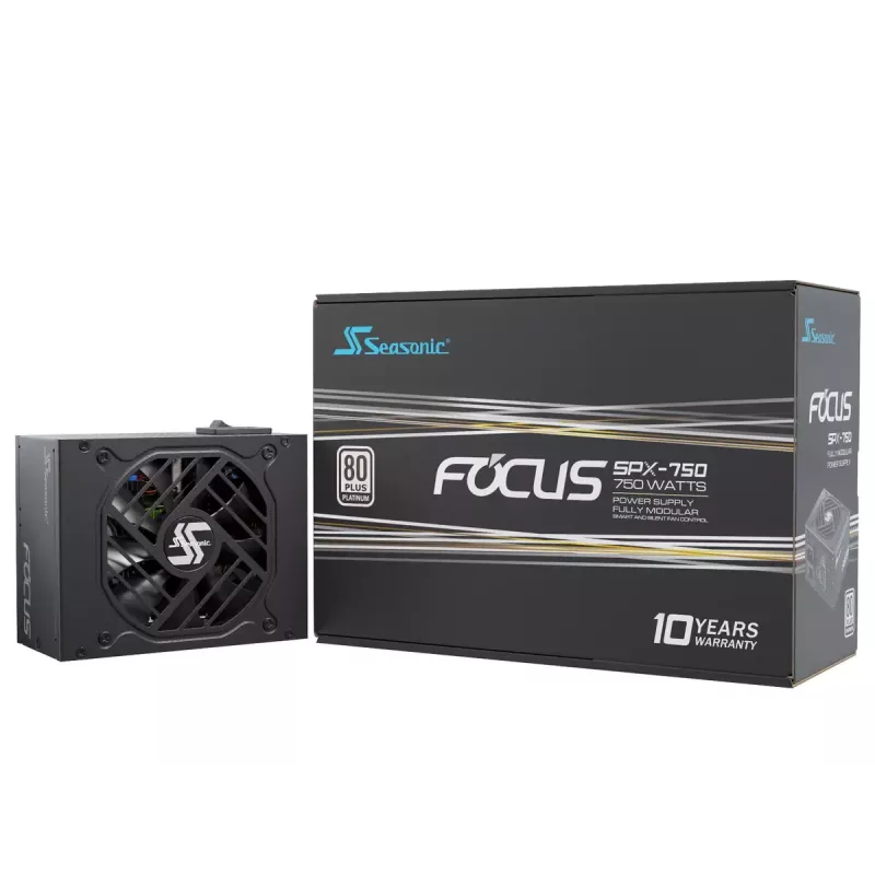 SEASONIC virtalähde 750W modulaarinen (80+Platin)