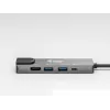 Equip USB-C 5-in-1 -monitoimisovitin, HDMI, Gigabit-LAN, USB 3.2 Gen1, 100W USB PD