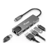 Equip USB-C 5-in-1 -monitoimisovitin, HDMI, Gigabit-LAN, USB 3.2 Gen1, 100W USB PD