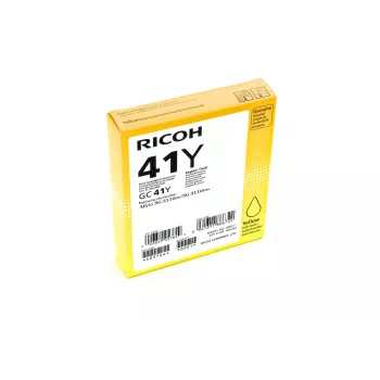 Ricoh 405764 mustepatruuna 1 kpl alkuperäinen vakiokapasiteetti keltainen