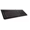 CHERRY KC 1000 näppäimistö yleiskäyttöön USB AZERTY belgialainen musta