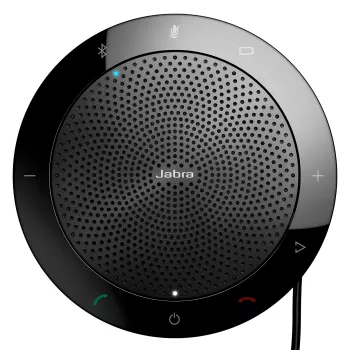 Jabra Speak 510+ UC, yleiskäyttöinen, musta, 100 m, painikkeet, omnidirektionaalinen, USB/Bluetooth