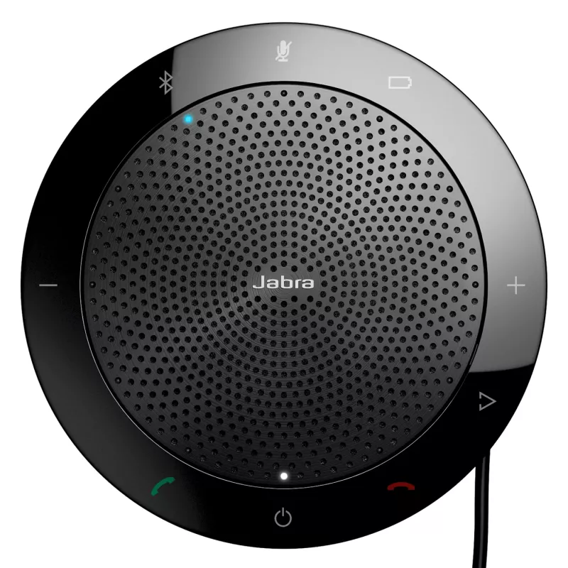 Jabra Speak 510+ UC, yleiskäyttöinen, musta, 100 m, painikkeet, omnidirektionaalinen, USB/Bluetooth