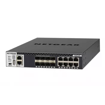 NETGEAR M4300-8X8F hallittava L3 10G Ethernet (100/1000/10000) 1U musta