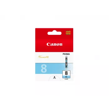 Canon CLI-8PC valosyaani mustekasetti, valosyaani, väriainemuste, 1 kpl, 198 sivua