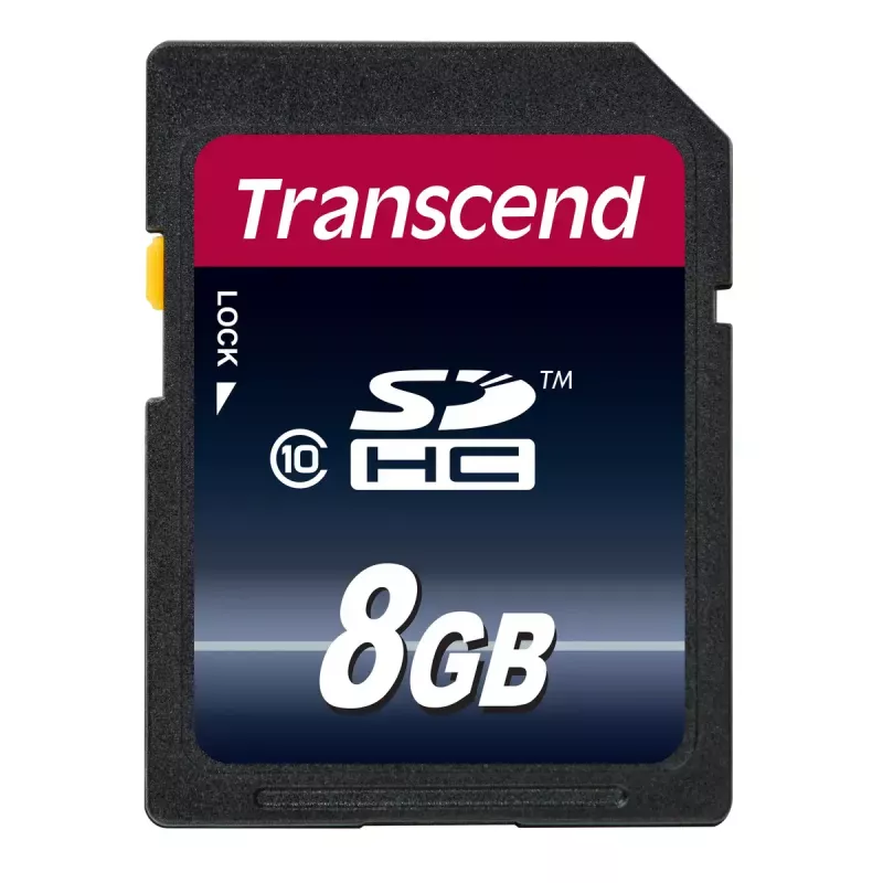 Flash-muisti Transcend 8GB SDHC luokka 10 TS8GSDHC10