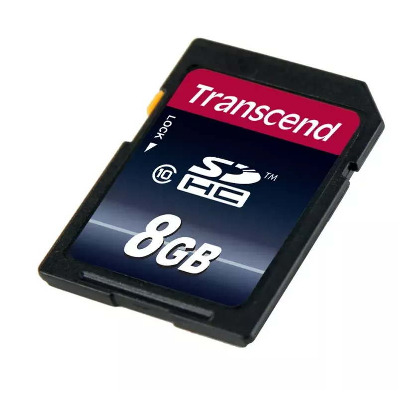 Flash-muisti Transcend 8GB SDHC luokka 10 TS8GSDHC10