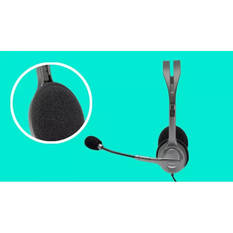 LOGITECH H110 – 3,5 mm – stereo-kuulokemikrofoni