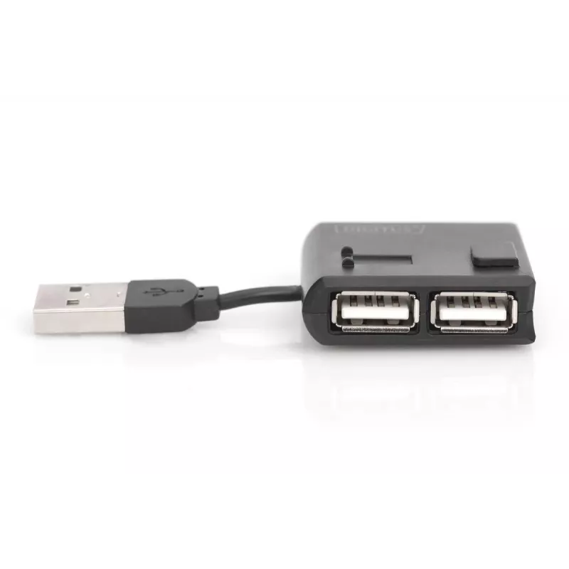 DIGITUS USB 2.0 High-speed -keskitin 4 porttia (da-70217)