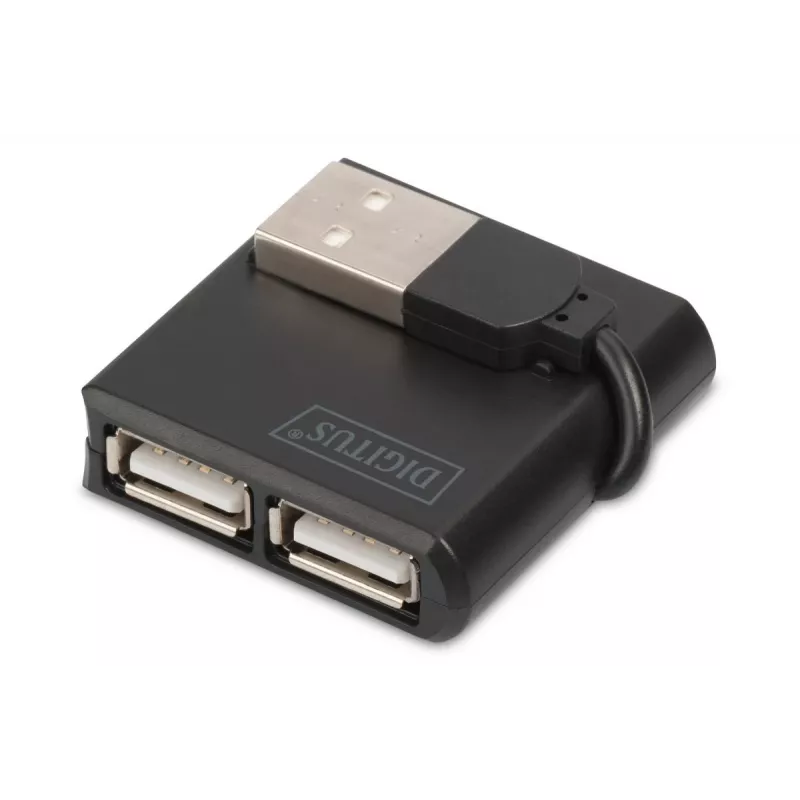 DIGITUS USB 2.0 High-speed -keskitin 4 porttia (da-70217)