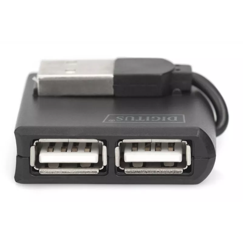 DIGITUS USB 2.0 High-speed -keskitin 4 porttia (da-70217)