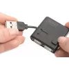 DIGITUS USB 2.0 High-speed -keskitin 4 porttia (da-70217)