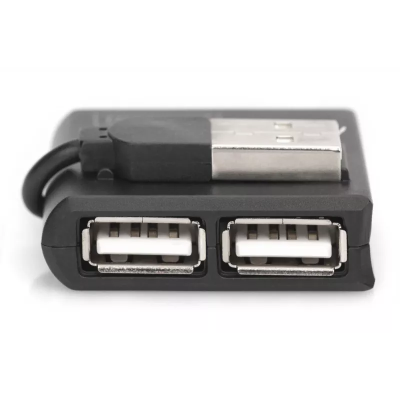 DIGITUS USB 2.0 High-speed -keskitin 4 porttia (da-70217)