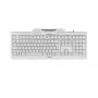 CHERRY KC 1000 SC Office USB QWERTZ Deutsch harmaa näppäimistö