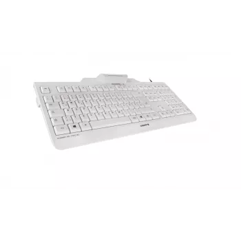 CHERRY KC 1000 SC Office USB QWERTZ Deutsch harmaa näppäimistö