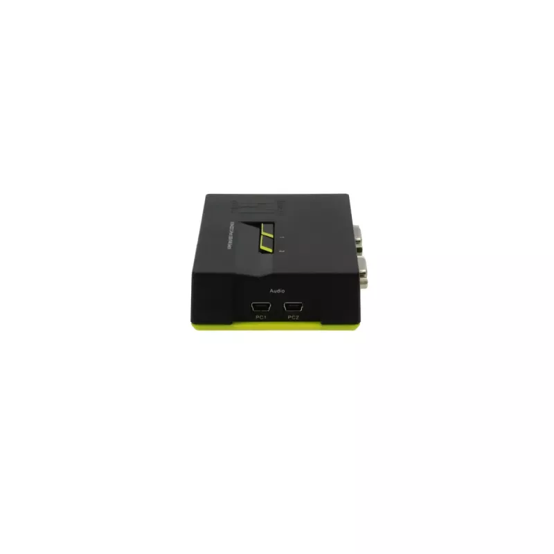 LevelOne 2-porttinen USB VGA KVM-kytkin, äänituki