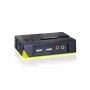 LevelOne 2-porttinen USB VGA KVM-kytkin, äänituki