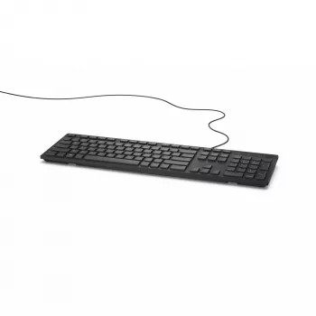 DELL johdollinen näppäimistö - KB216 - Deutsch (QWERTZ) - musta, Full-Size (100%), johdollinen, USB, QWERTZ, musta