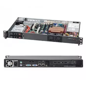 Palvelinkotelo Supermicro SuperChassis 510T-203B rack musta