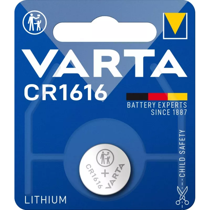 VARTA paristo litium-nappiparisto CR1616 3V