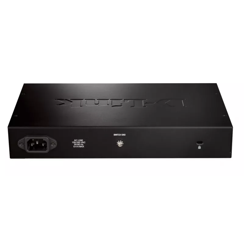 D-Link DGS-1016D/E verkkokytkin hallitsematon musta, metalli