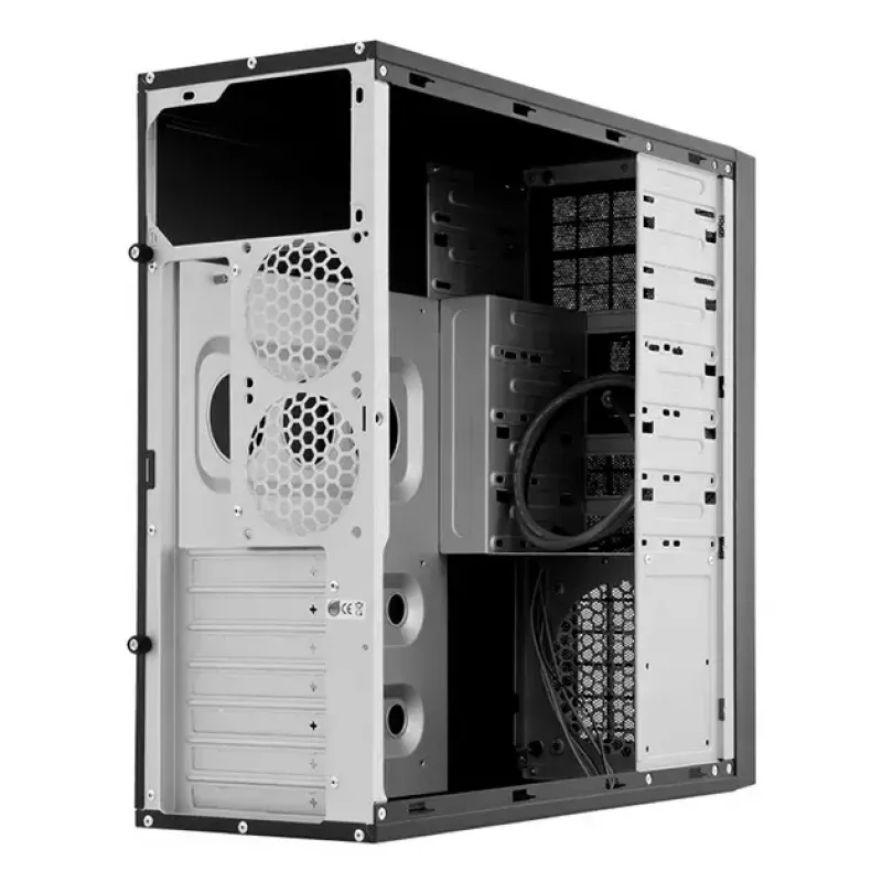 Chieftec HQ-01B-OP tietokonekotelo Midi Tower musta