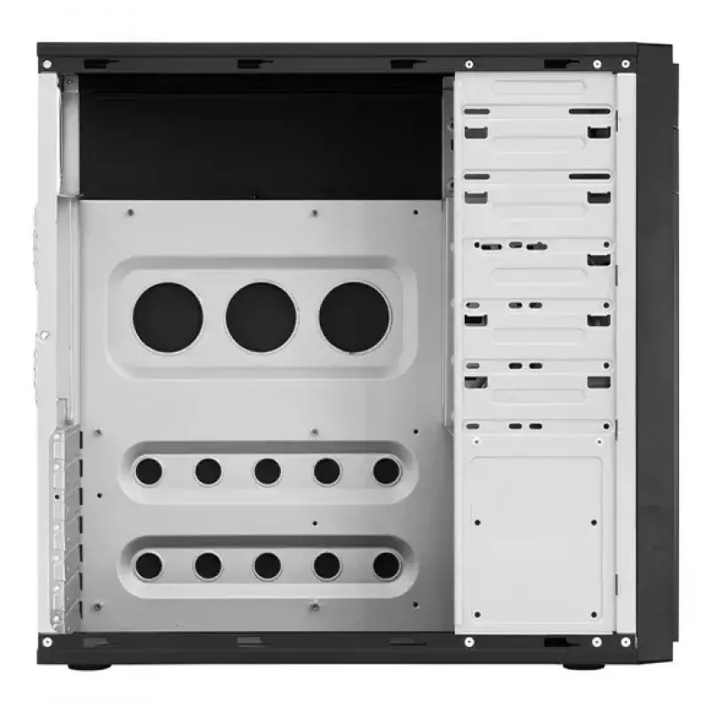 Chieftec HQ-01B-OP tietokonekotelo Midi Tower musta