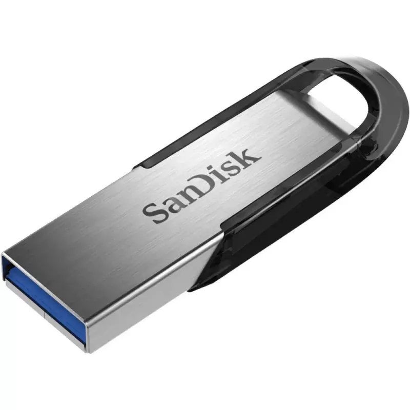 WESTERN DIGITAL SanDisk Ultra Flair - 16 GB USB-muistitikku - USB 3.0 - musta / hopea