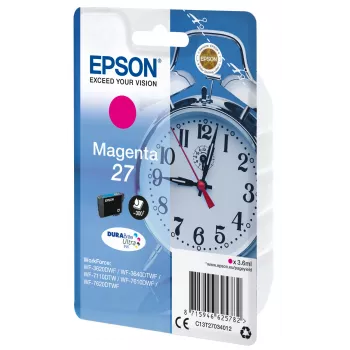 Epson herätyskello Einzelpackung magenta 27 DURABrite Ultra muste