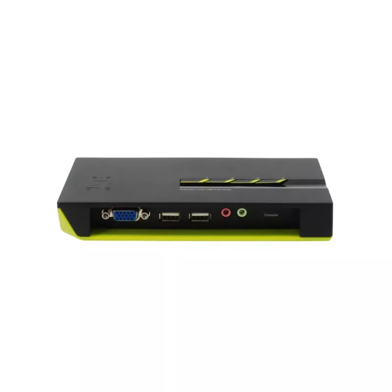 LevelOne 4-Port USB VGA KVM Switch, äänituki