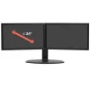 Ergotron Neo Flex kaksoisnäytön nostoteline 62,2 cm musta