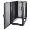 APC AR3104 NetShelter SX palvelinkaappi, 24U, 19 tuumaa, 1198 x 600 x 1070 mm (K x L x S), musta